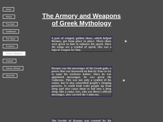 ArmoryWeapons screenshot