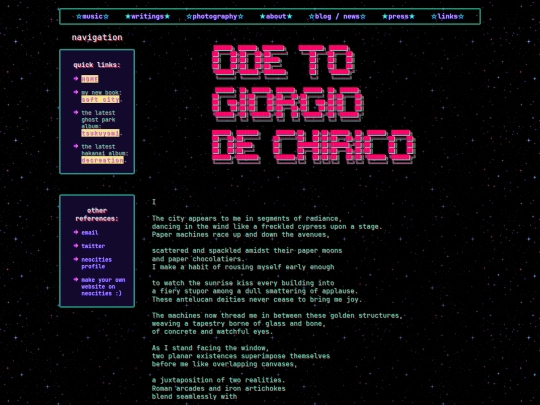 dechirico screenshot