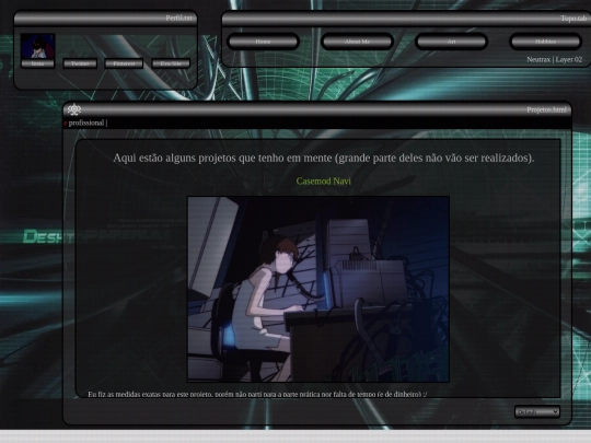 Projects screenshot