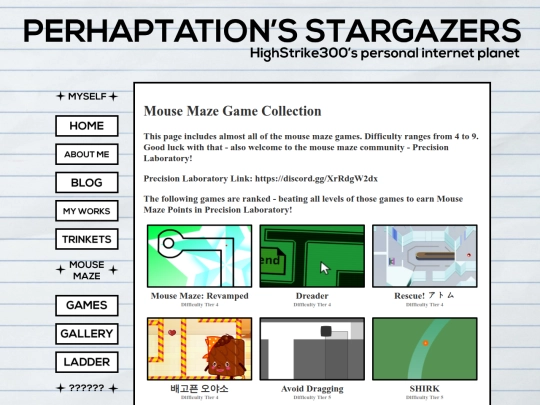 games screenshot