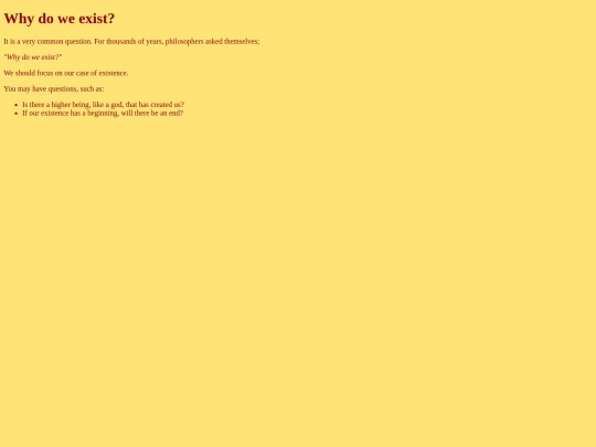 whydoweexist screenshot