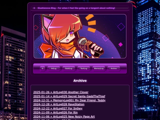 blog-archive screenshot