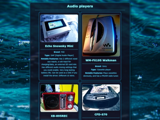 collections/Cool-Tech/audio-players screenshot