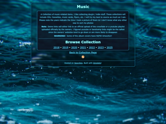 collections/music screenshot