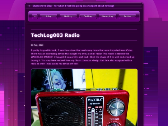posts/2023-08-03-TechLog003-Radio screenshot