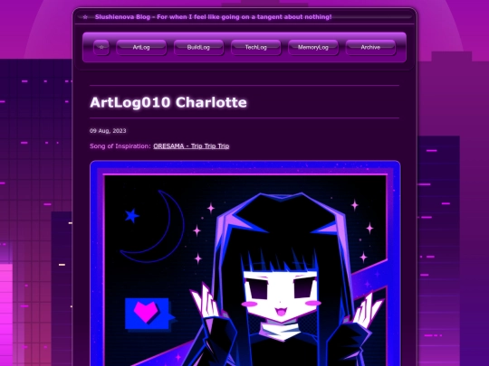 posts/2023-08-09-ArtLog010-Charlotte screenshot
