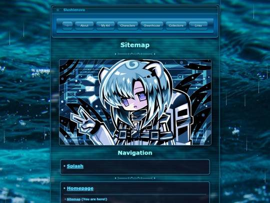 sitemap screenshot