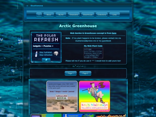 webgarden-greenhouse screenshot