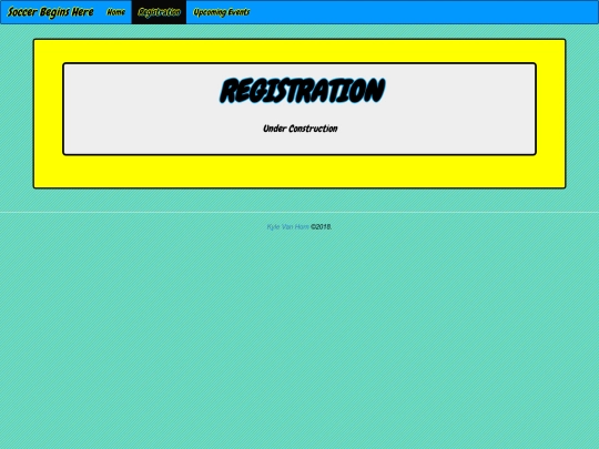 registration screenshot