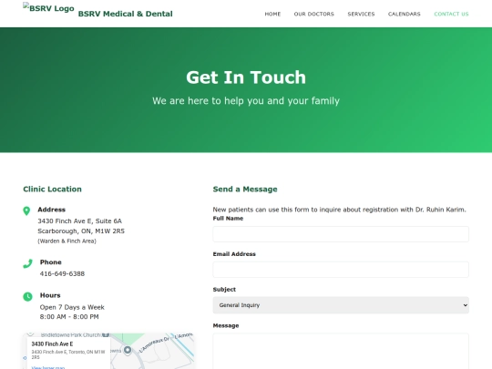contact screenshot
