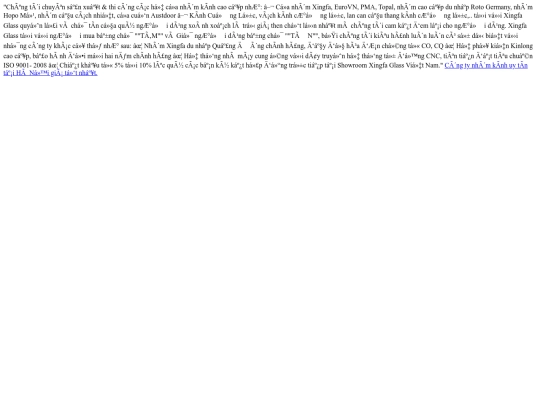 CtyCP-xingfa-glass-Viet-Nam screenshot