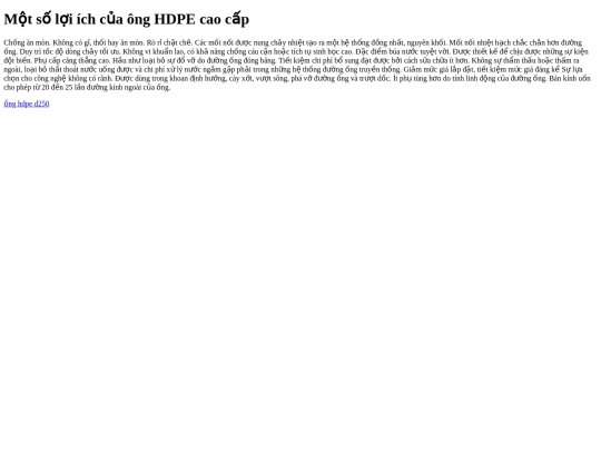 loi-ich-ong-hdpe screenshot