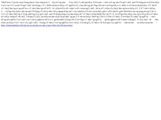 nhuoc-diem-nha-tret screenshot