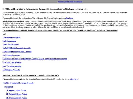 ArsenalsViewer screenshot