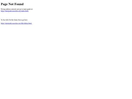 not_found screenshot