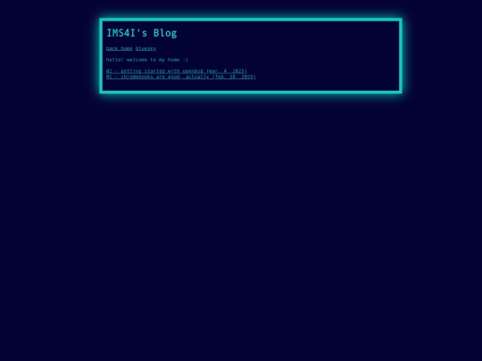 blog screenshot