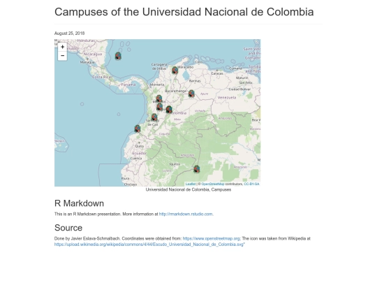 UNAL_campuses screenshot