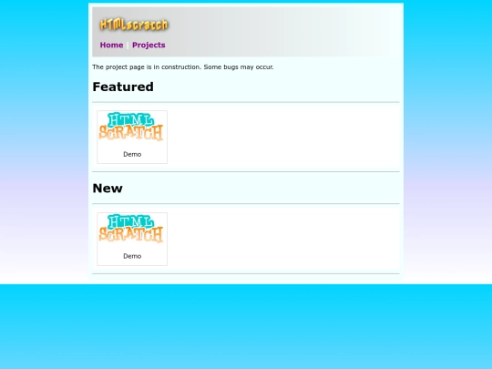 project screenshot