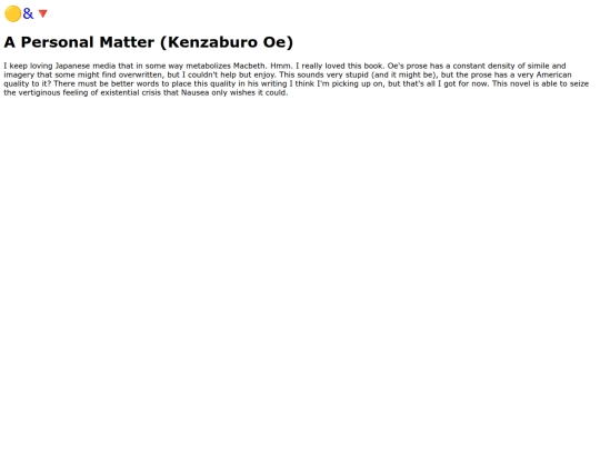 books/a_personal_matter screenshot