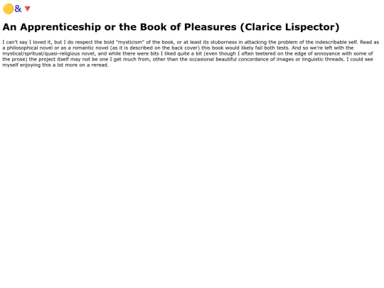 books/an_apprenticeship_or_the_book_of_pleasures screenshot