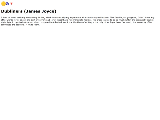 books/dubliners screenshot
