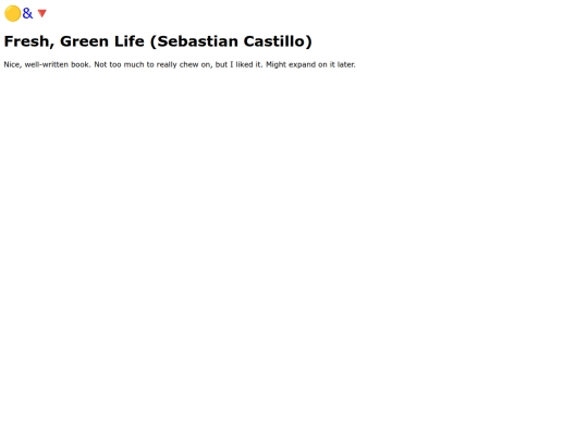 books/freshgreenlife screenshot