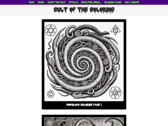 coloring screenshot