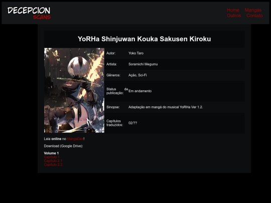 mangas/yorha screenshot