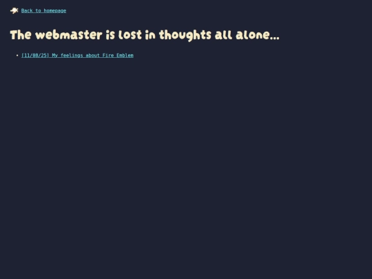 thoughts/thoughts screenshot