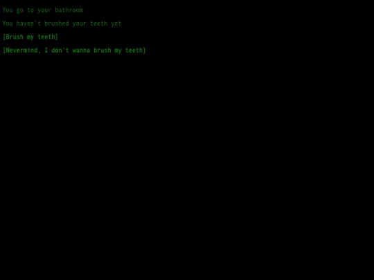 ChooseYourOwnAdventure/Bathroom screenshot