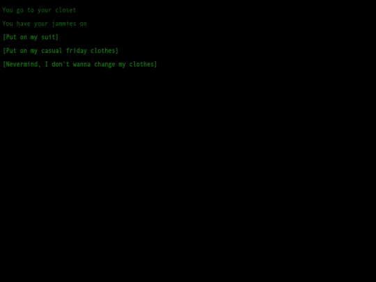 ChooseYourOwnAdventure/Closet screenshot