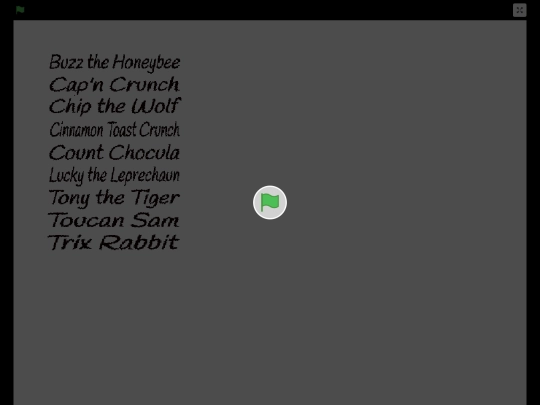 cereal screenshot