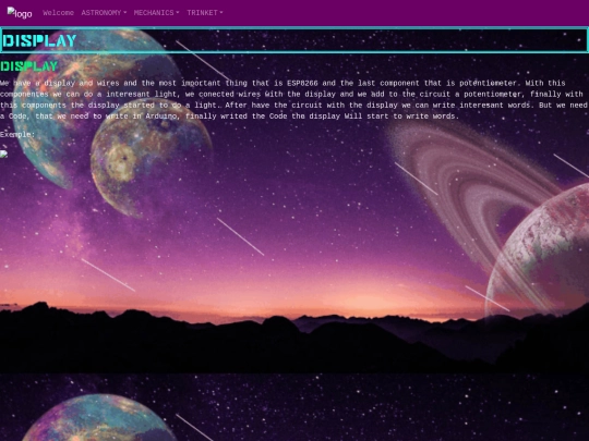 display screenshot