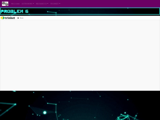 problem screenshot