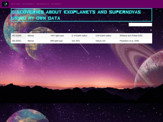 skydata screenshot