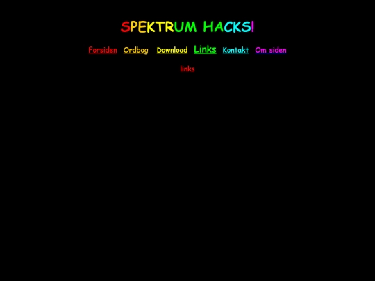 Sider/Valgt tekst/links_valgt screenshot