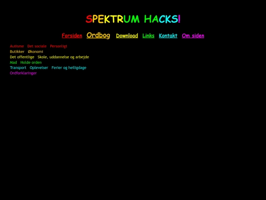 Sider/Valgt tekst/ordbog_valg screenshot
