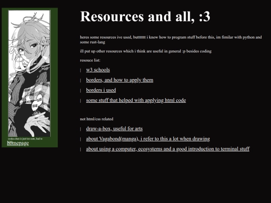 resources screenshot