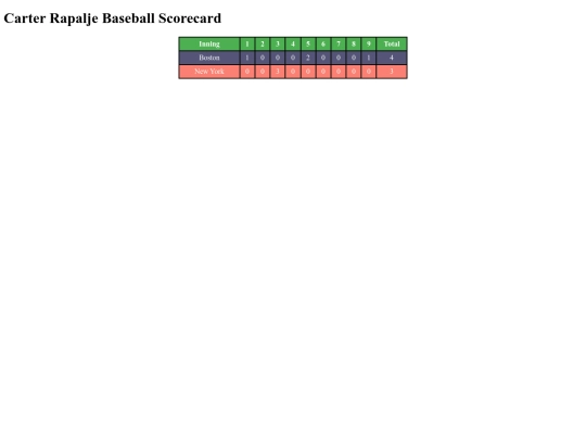 baseball screenshot