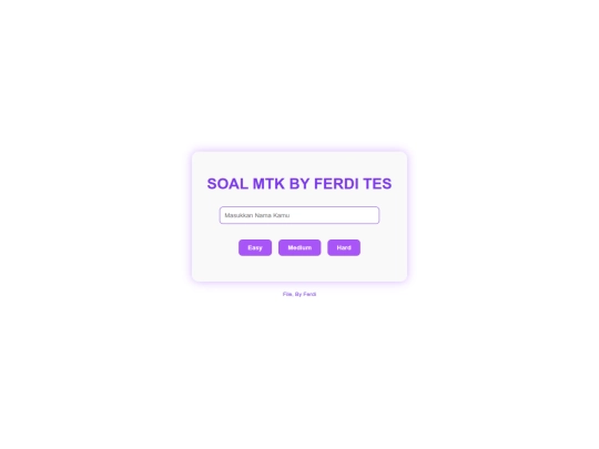 FERDI MTK screenshot