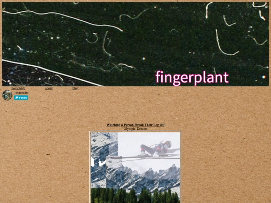 blog screenshot