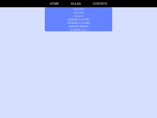 pag/aulas screenshot
