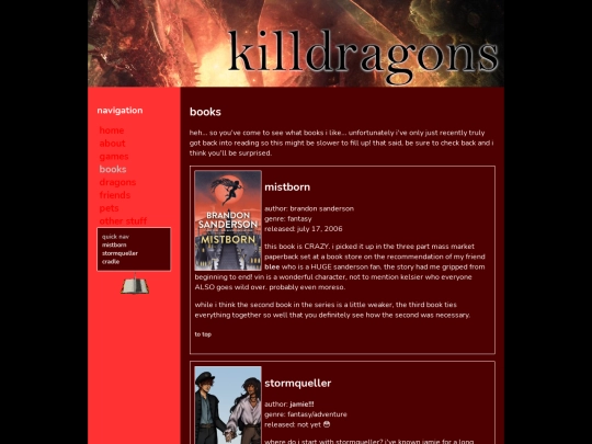 books screenshot