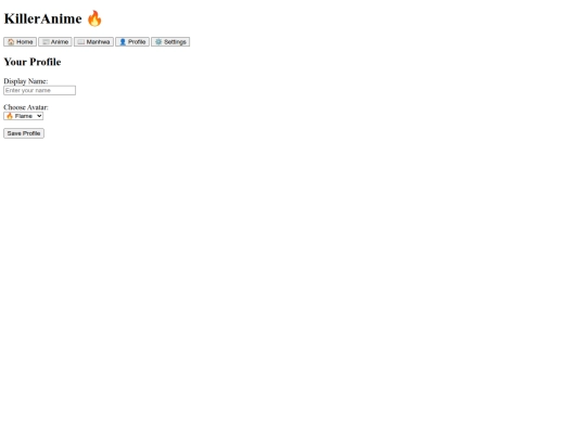 profile screenshot