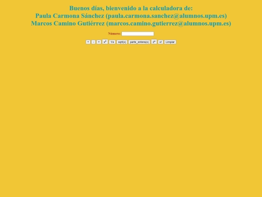 Practica3/calculadora screenshot