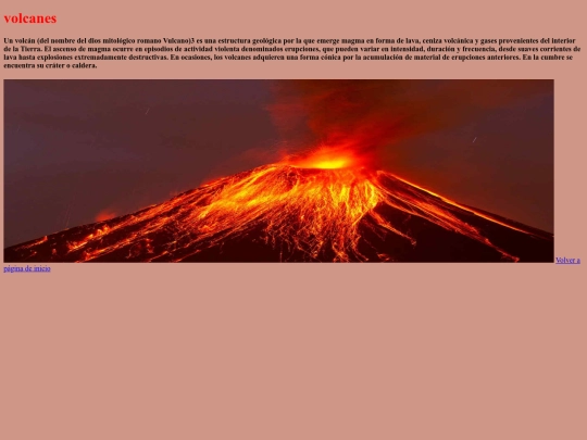 volcanes screenshot
