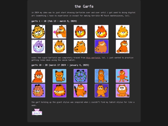 art/garfields screenshot
