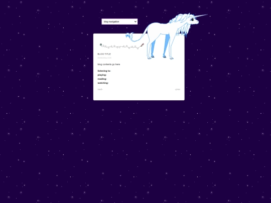 blog/blogtemplate screenshot