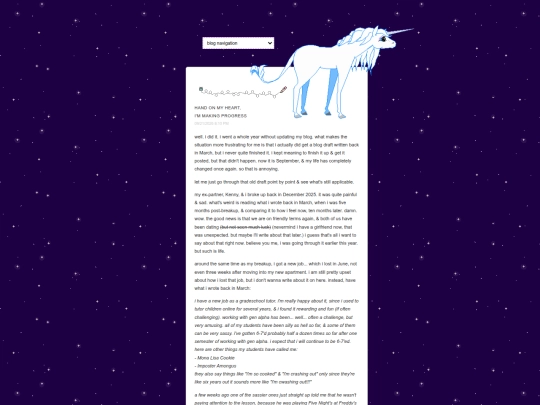 blog screenshot