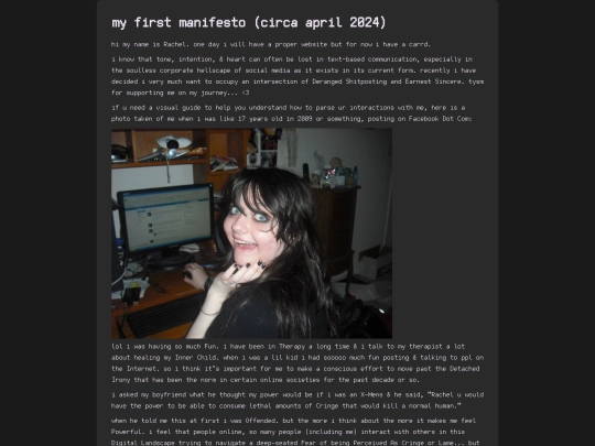 carrdmanifesto screenshot